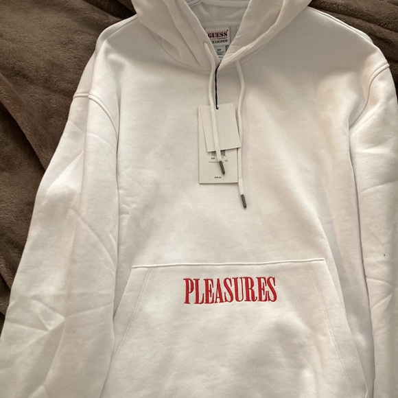 Pleasures and Guess Drew Barrymore hoodie - Picture 1 of 3